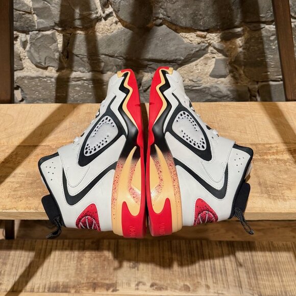 Louis Vuitton FW22 White Red Trainer 2 Basketball Sneakers - Picture 9 of 13
